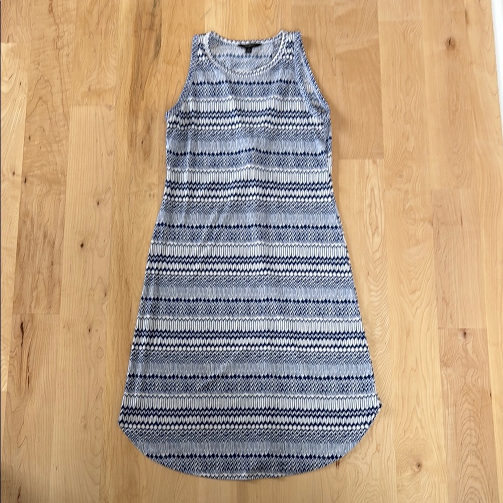 Banana Republic Blue and White Sundress